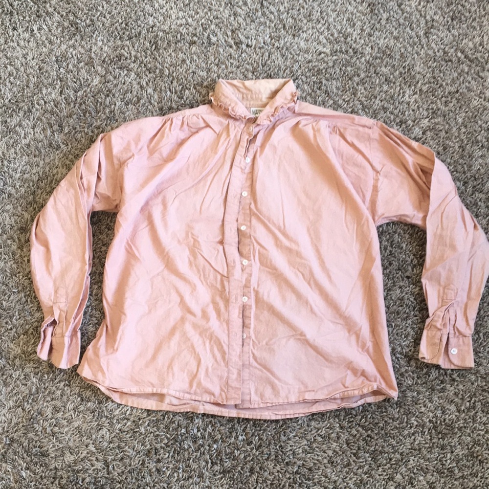 Little Tienda Pink Button down shirts